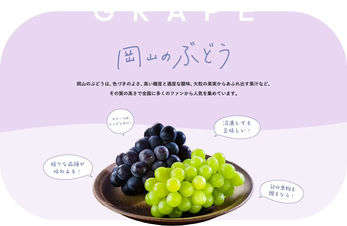 岡山のぶどう