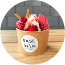 完熟いちごでミニパフェづくり！西粟倉村の完熟いちご体験フェア