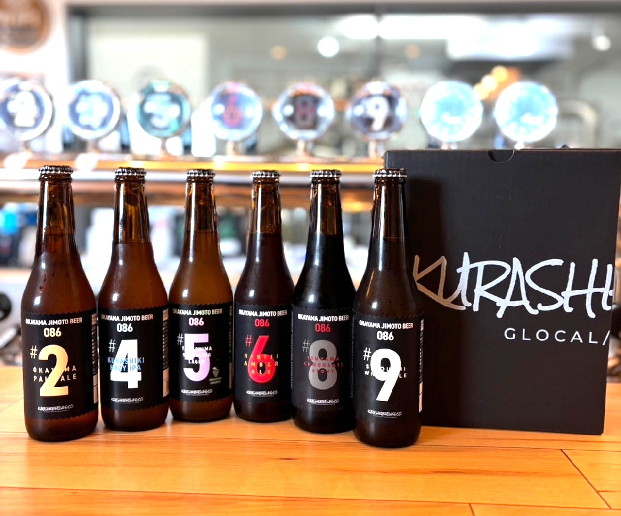 OKAYAMA JIMOTO BEER 086 飲み比べ全6種6本セット