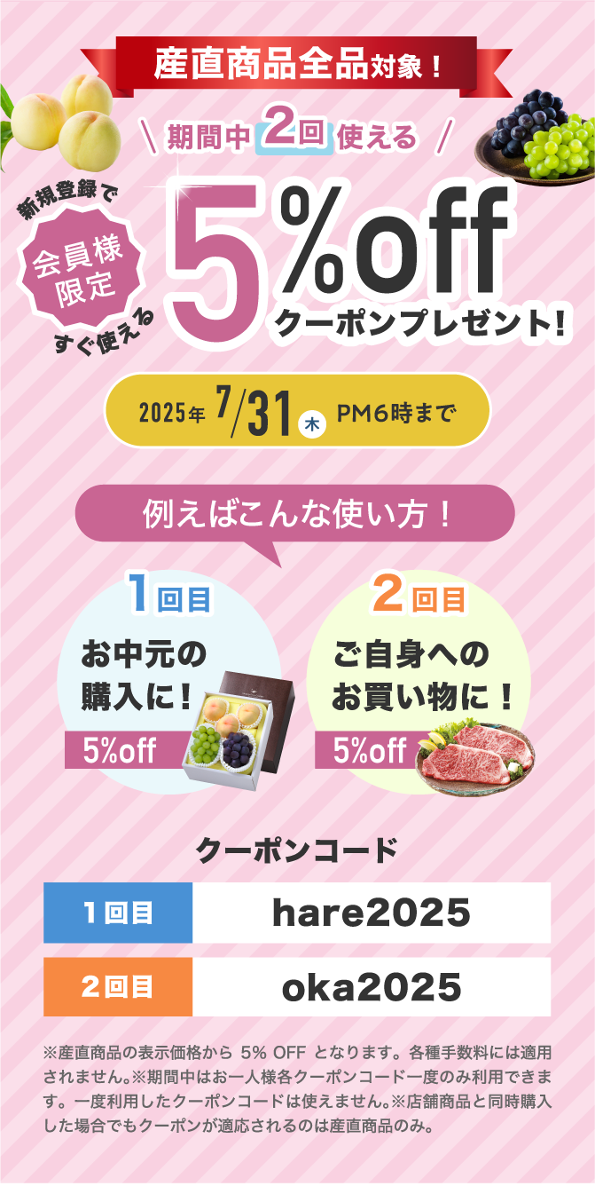 クーポンコード