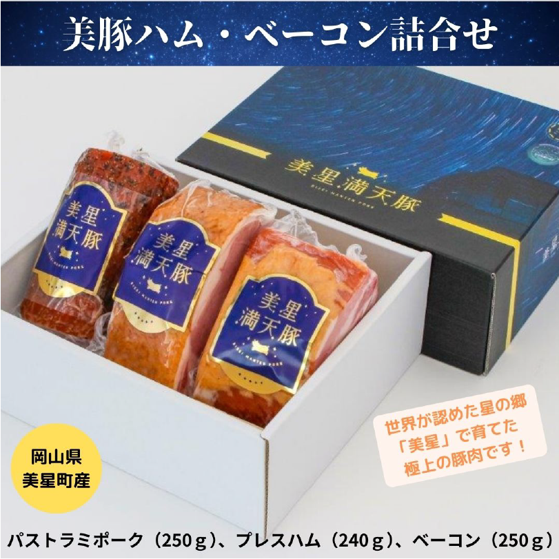 美豚ハム・ベーコン詰合せ