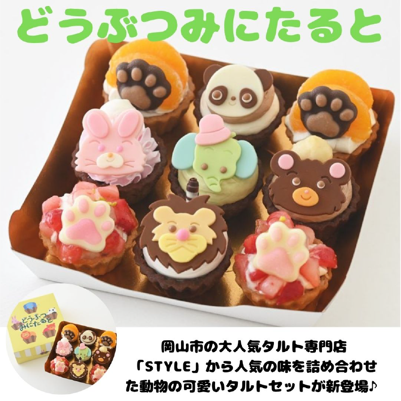 どうぶつみにたると9個入