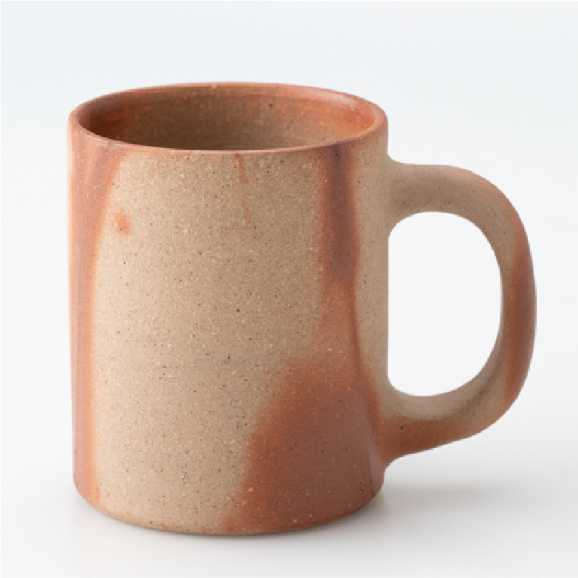 備前焼　緋襷マグカップ（大）紙箱