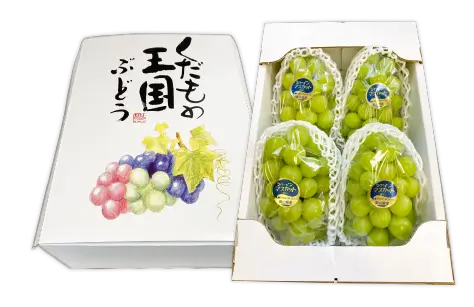 生産者によるシャインマスカット販売