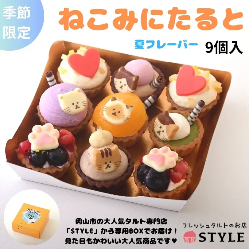 ねこみにたるとセット9個入（夏フレーバー）
