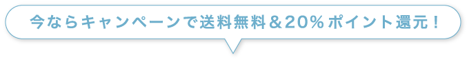 今ならキャンペーンで送料無料&220%ポイント還元!