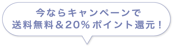 今ならキャンペーンで送料無料&220%ポイント還元!